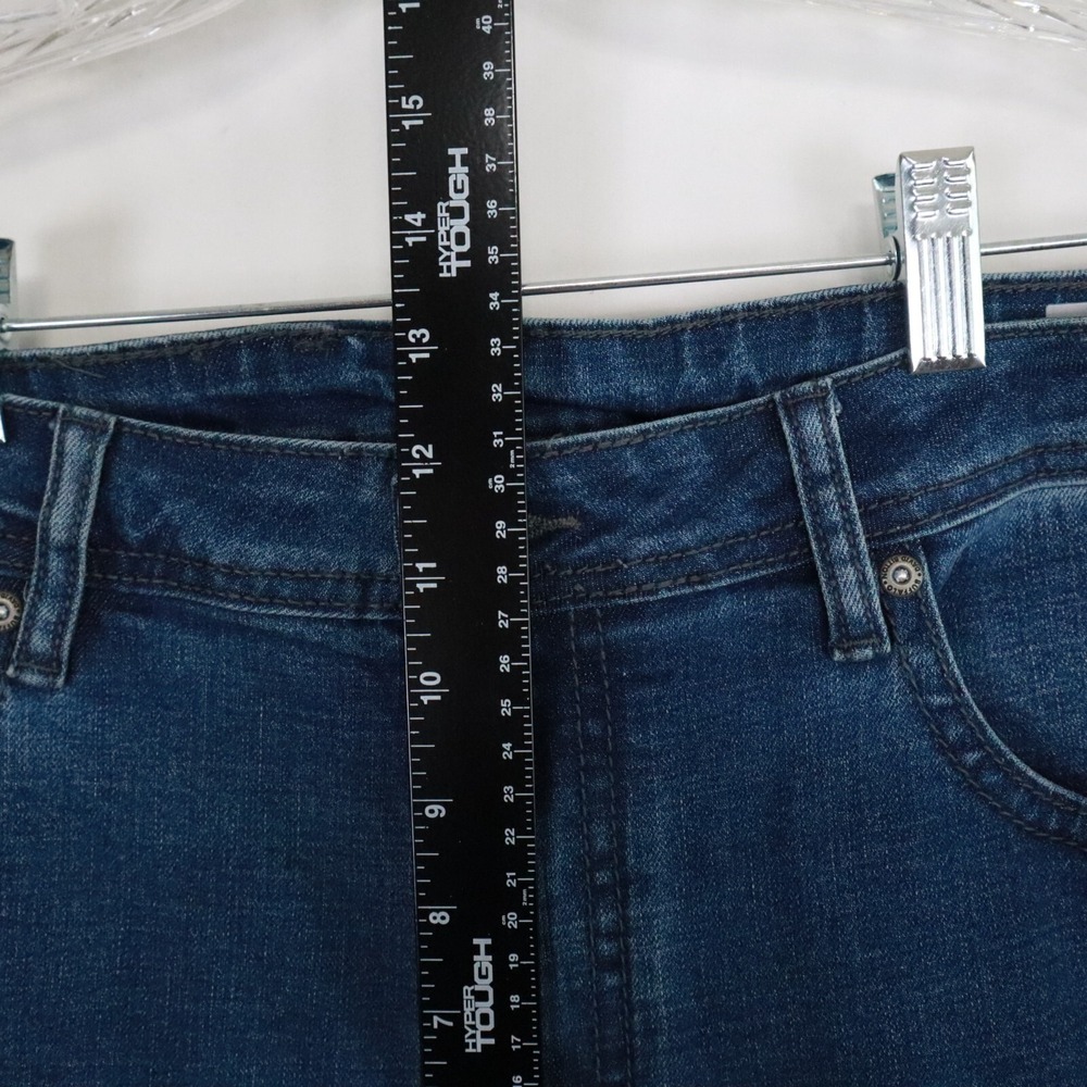 Buffalo David Bitton Jeans Mens 38x30 Jackson Straight Stretch Flex Denim Blue - Picture 6 of 10